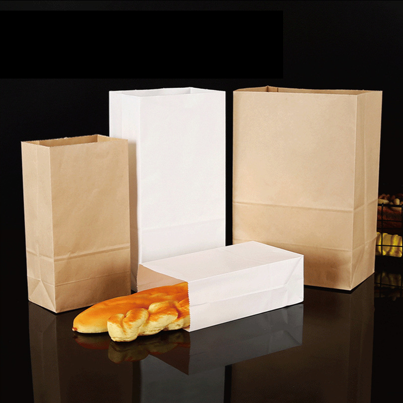 25/50pcs Brown Kraft Paper Bag – Food Storage Plant recenzja i cena