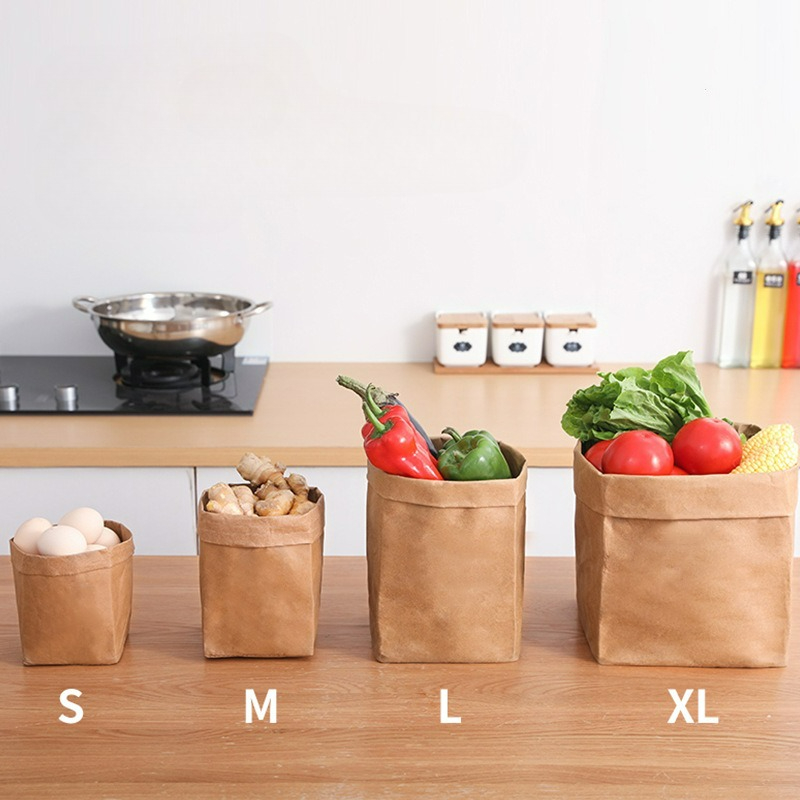 Kraft Paper Bag Washable Paper – Food Storage Plant recenzja i cena