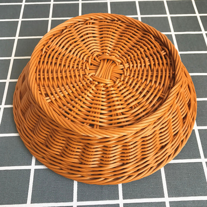 Rattan Wicker Woven Serving Ba – Food Storage Plant recenzja i cena