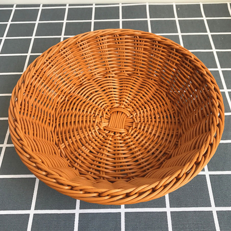 Rattan Wicker Woven Serving Ba – Food Storage Plant recenzja i cena