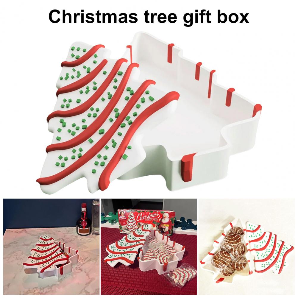 Christmas Tree Box Tree Shape  – Food Storage Plant recenzja i cena