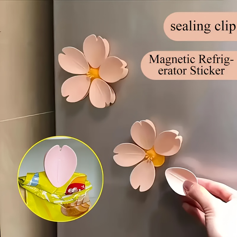 Sakura Magnetic Clip Creative  – Food Storage Plant recenzja i cena