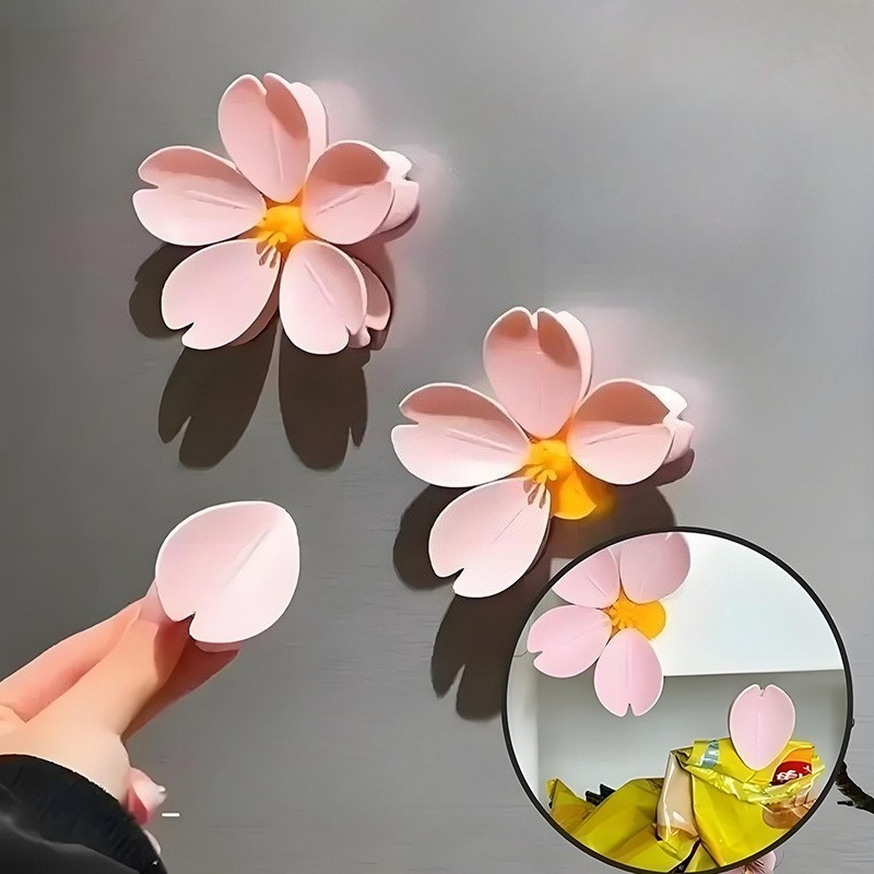Sakura Magnetic Clip Creative  – Food Storage Plant recenzja i cena