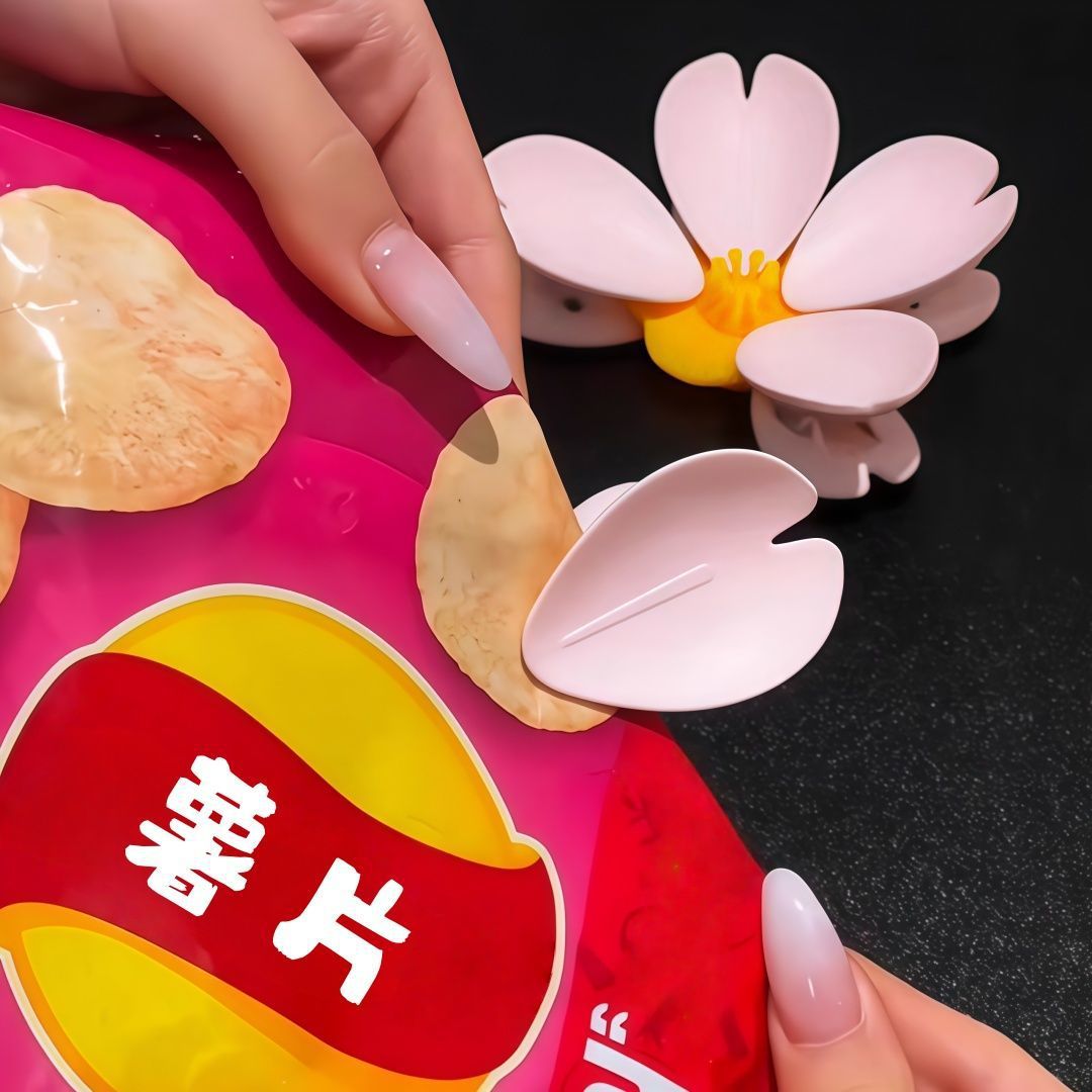 Sakura Magnetic Clip Creative  – Food Storage Plant recenzja i cena