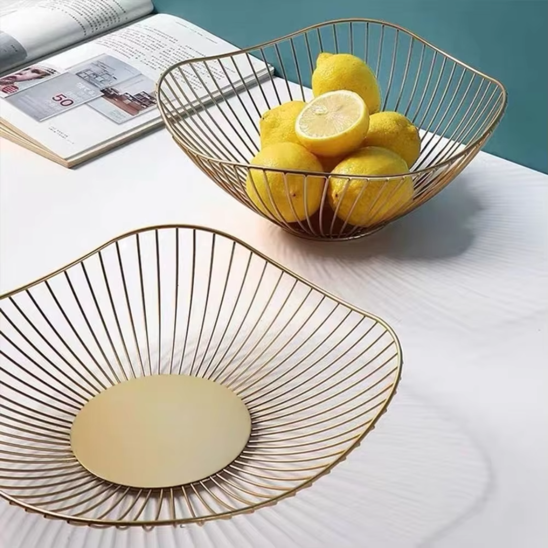 Metal Fruit Basket Simple Frui – Food Storage Plant recenzja i cena
